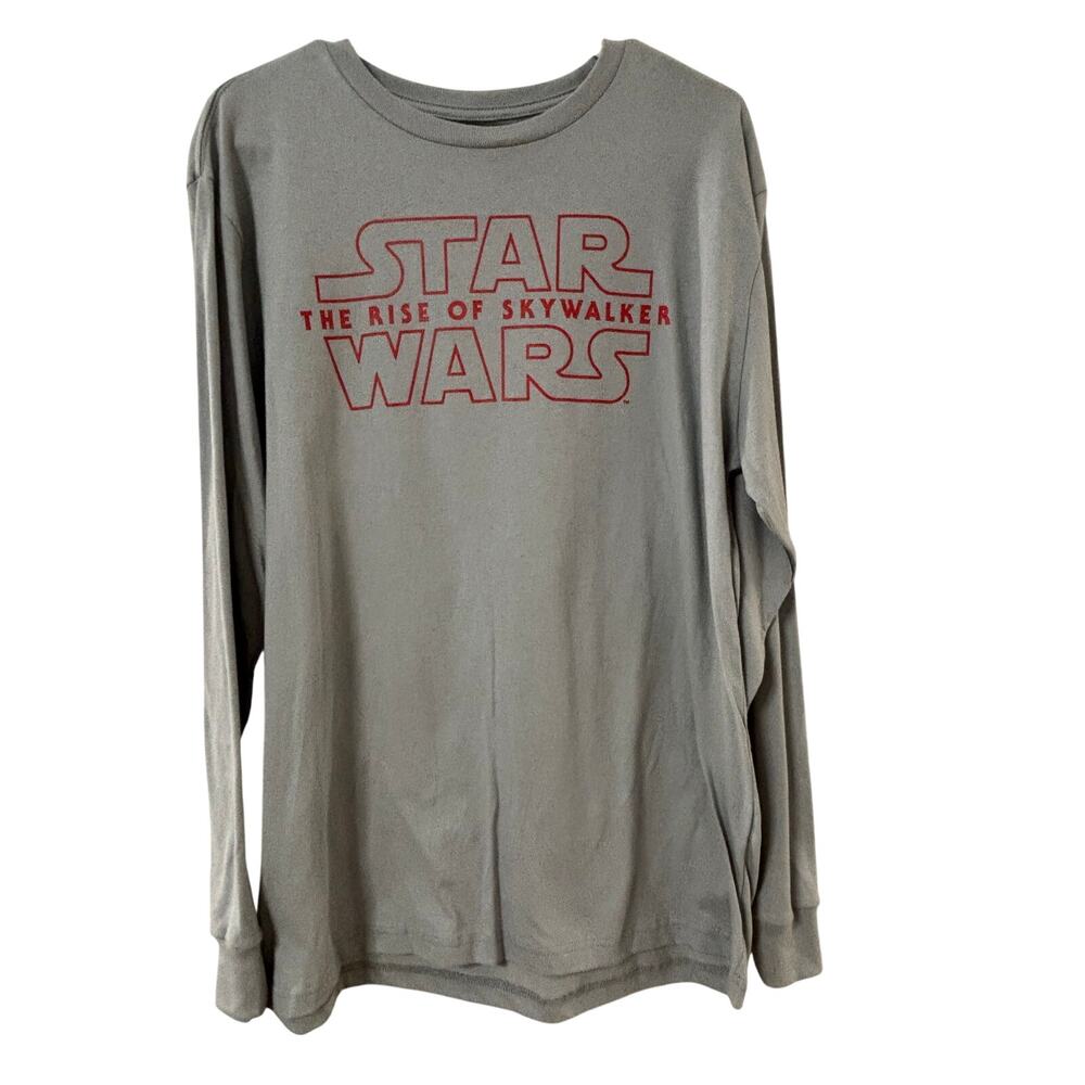 Star Wars Kylo Ren Lead The Darkness Shirt White Graphic Tee Men Large Red Sun
